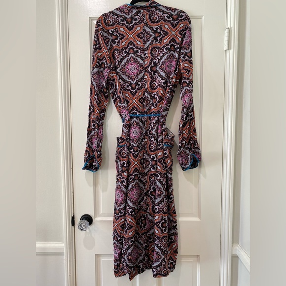 Free People Boho Hippie Robe Don’t You Wait kimono duster jacket open cardigan - Picture 8 of 14